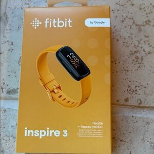 Fitbit Inspire 3 in Morning Glow